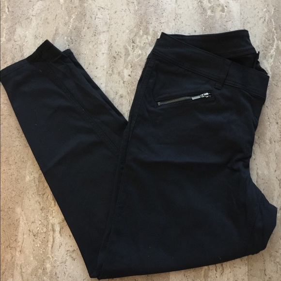 lane bryant black pants
